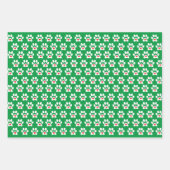 Dog Paw Wrapping Paper Flat Sheet Set 3 (Voorkant 2)