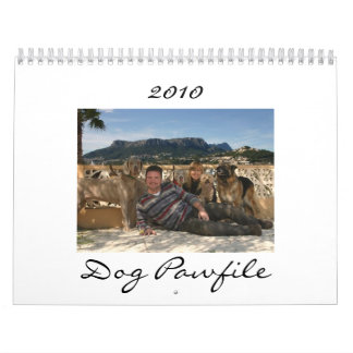 Dog Pawfile Agenda 2010 Kalender