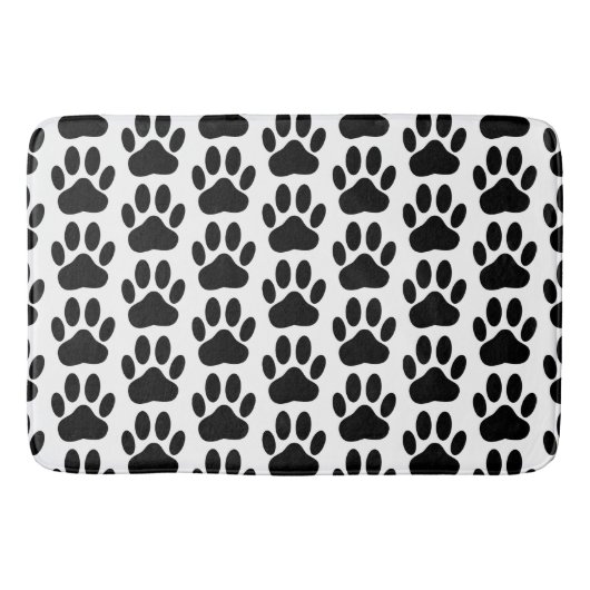 Dog Pawprint Badmat (Voorkant)