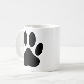 Dog Pawprint Koffiemok (Voorkant links)
