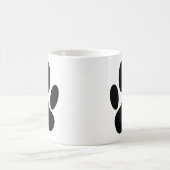 Dog Pawprint Koffiemok (Center)