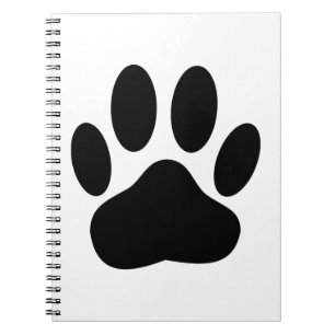 Dog Pawprint Notitieboek