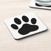 Dog Pawprint Onderzetter (Linkerzijde)