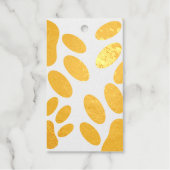 Dog Pawprint Patroon Cadeaulabels (Voorkant)