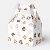 Dog paws bedankdoosjes (Achterkant)