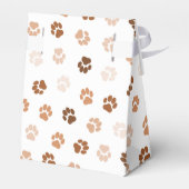 Dog paws bedankdoosjes (Achterkant)