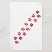 Dog Paws Briefpapier (Voorkant / Achterkant)