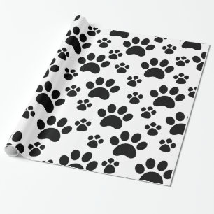 Dog Paws Cadeaupapier