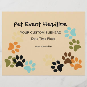 Dog Paws kussenkuif Flyer