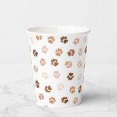 Dog paws papieren bekers (Links)