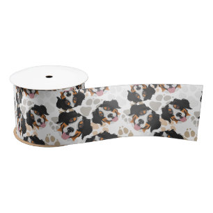 Dog paws patroon Bernese Mountain Dog Lint