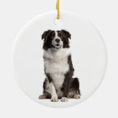 Dog Pet Animal Memorial - Aangepaste foto Keramisch Ornament (Achterkant)