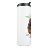 Dog Pet Cuttest Trouble Maker Leuke Schattige Grap Thermosbeker (Gedraaid links)