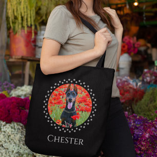 Dog Photo Canvas tas - Personeelsgebonden cadeautj