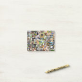 Dog Photo Collage Post-it® Notes (Op bureau)