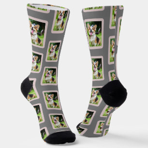 Dog Photo Lover Fun Socks Sokken