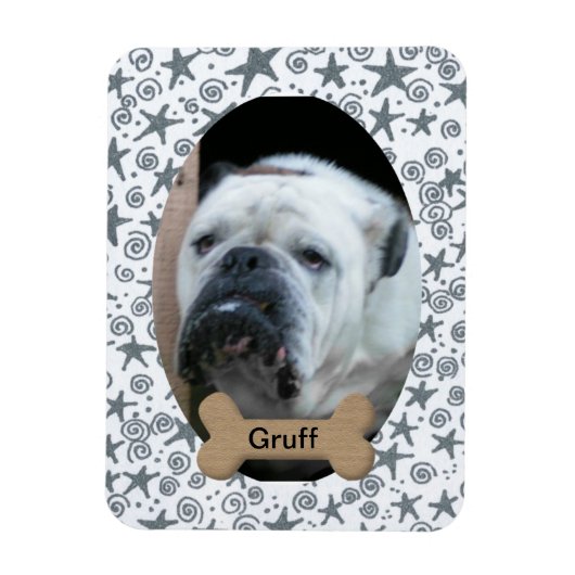 Dog Photo Magnet Magneet (Verticaal)