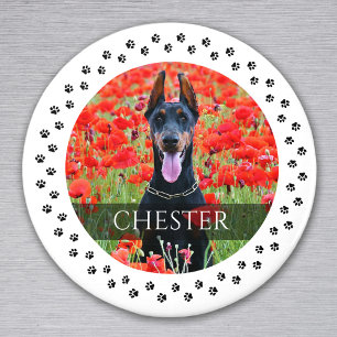 Dog Photo Magnet - Personeelsgebonden toetsenbord Magneet