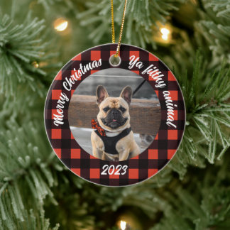  Dog Photo Ornament