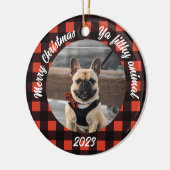  Dog Photo Ornament (Links)