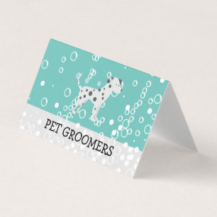 Dog-pictogram Pet Groomer Dierlijke diensten Visitekaartjes