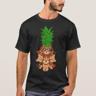 Dog Pineapple Black History Maand BLM Melanin Pupp T-shirt