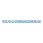Dog Pink en Blue Camouflage Pattern Lint (Voorkant)