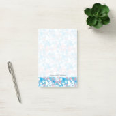 Dog Pink en Blue Camouflage Pattern Post-it® Notes (Kantoor)