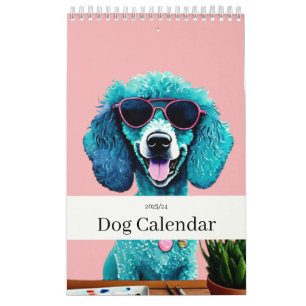 Dog Pink Girly Kalender