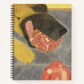 Dog&Pomegranate notebook Notitieboek (Voorkant)