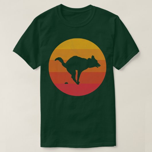 Dog Pooping T-shirt (Design voorkant)