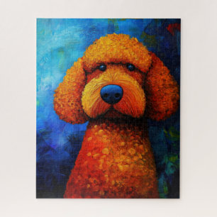 Dog Portrait Art Puzzel