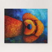 Dog Portrait Art Puzzel (Horizontaal)