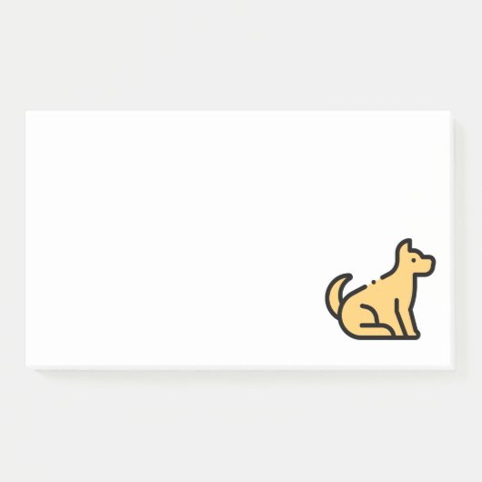Dog Post-it® Notes (Voorkant)