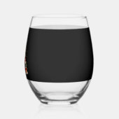 Dog Pugs Christmas Tree Cute Xmas (1) Wijnglas Zonder Voet (Links)