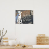 Dog Quote Poster - Erica Jong (Keuken)