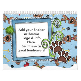 Dog Rescue FUNDRAISER Calendars Kalender