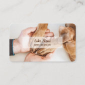 Dog Rescue Pet Visitekaartje (Voorkant)