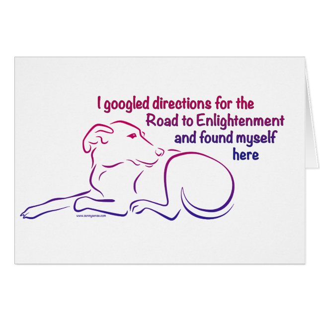 Dog Road tot Verlichting (Voorkant Horizontaal)