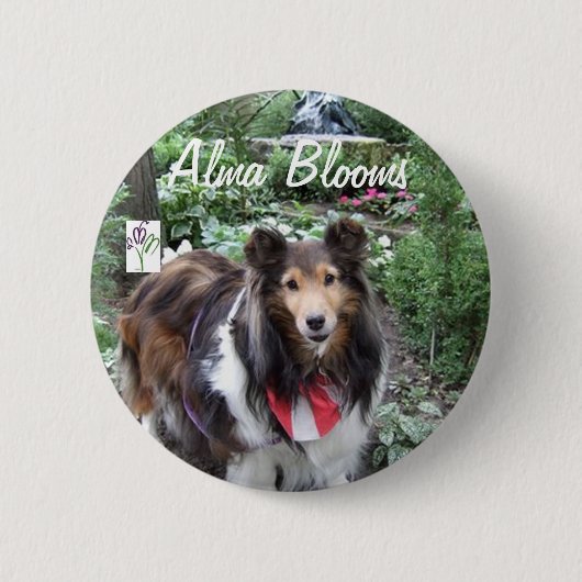 Dog Ronde Button 5,7 Cm (Voorkant)