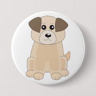 Dog Ronde Button 7,6 Cm
