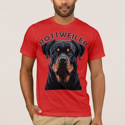 Dog Rottweiler T-shirt (Voorkant)