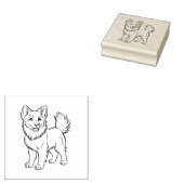 Dog Rubberstempel (Gestempeld)