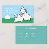 Dog run Cafe Visitekaartje (Voorkant / Achterkant)