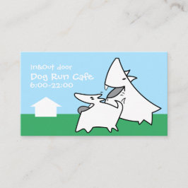 Dog run Cafe Visitekaartje