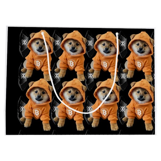 DOG Runestone Gift Bag Groot Cadeauzakje (Achterkant)