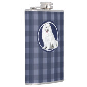 Dog samoyed heupfles (Rechts)