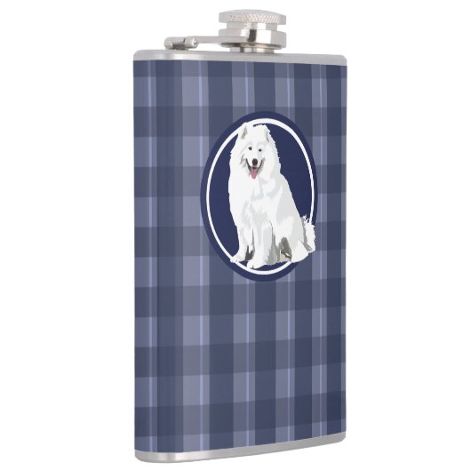 Dog samoyed heupfles (Rechts)