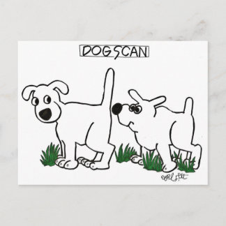 Dog Scan! Briefkaart
