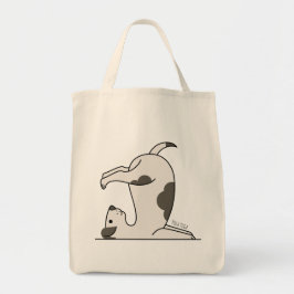 Dog - Schattigee yogahond voor Hondenliefhebber, y Tote Bag